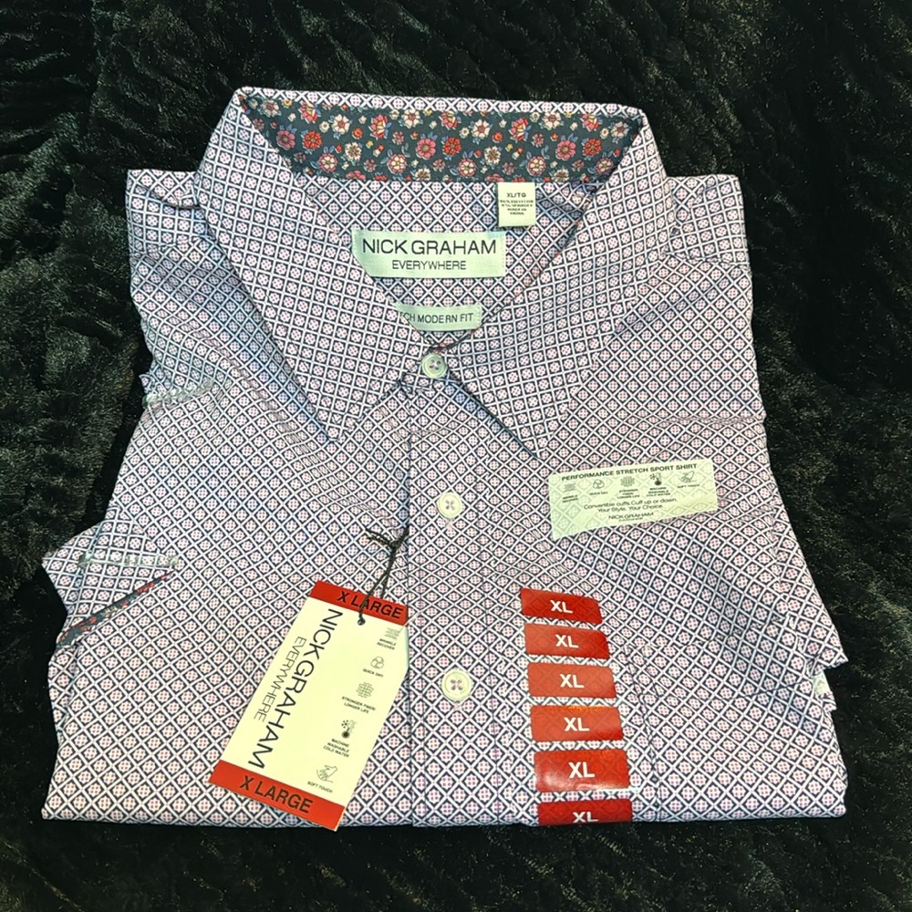 Nick Graham short sleeve shirt.